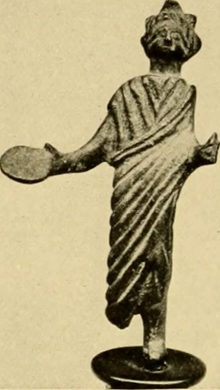 An illustration from Greek, Etruscan and Roman bronzes, 1915, leaf 149