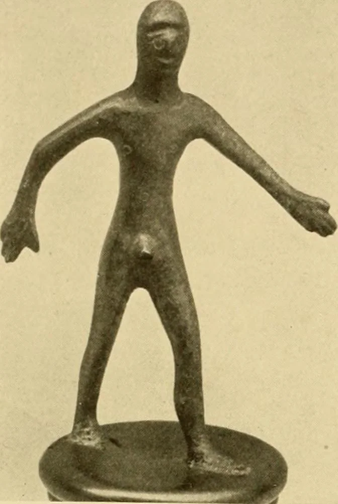 An illustration from Greek, Etruscan and Roman bronzes, 1915, leaf 155