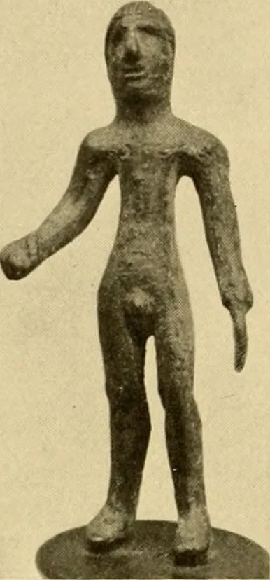 An illustration from Greek, Etruscan and Roman bronzes, 1915, leaf 155