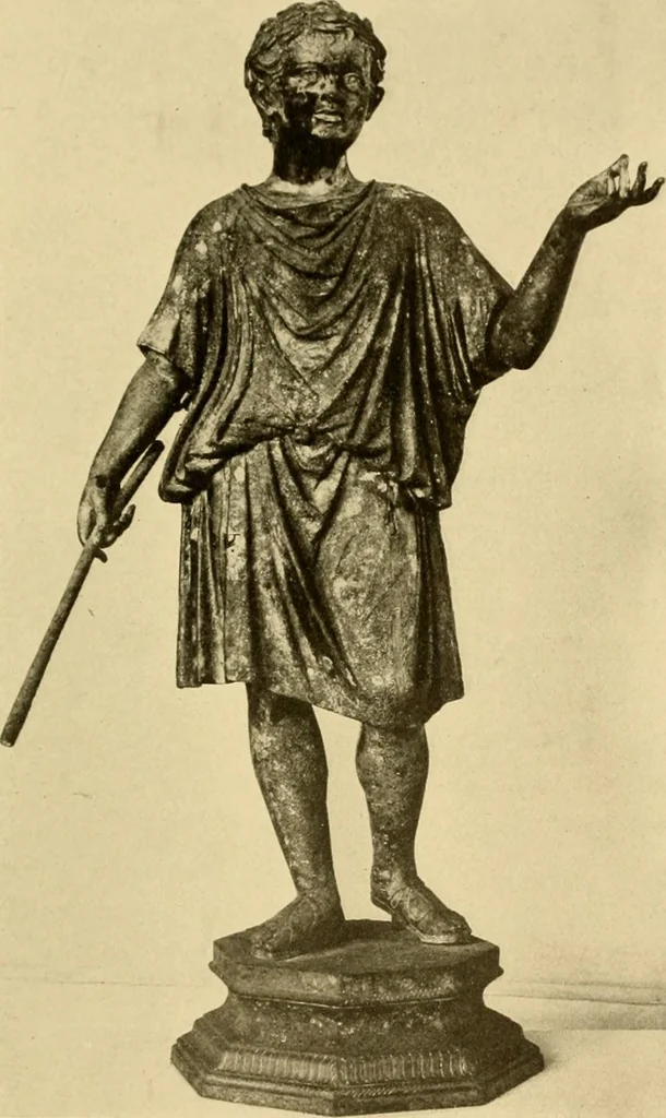 An illustration from Greek, Etruscan and Roman bronzes, 1915, leaf 184