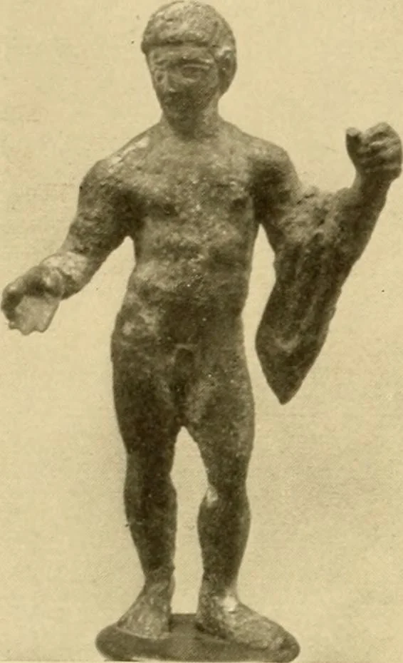 An illustration from Greek, Etruscan and Roman bronzes, 1915, leaf 187