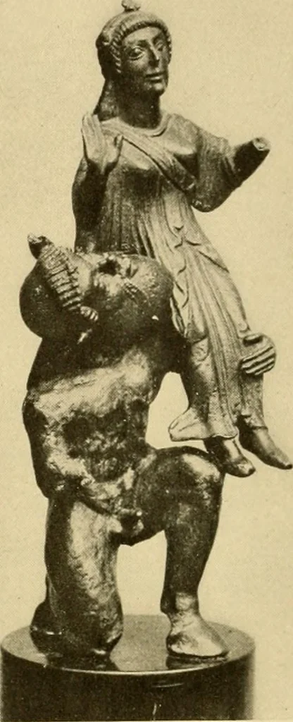 An illustration from Greek, Etruscan and Roman bronzes, 1915, leaf 89