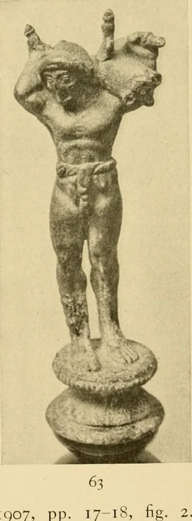 An illustration from Greek, Etruscan and Roman bronzes, 1915, leaf 91