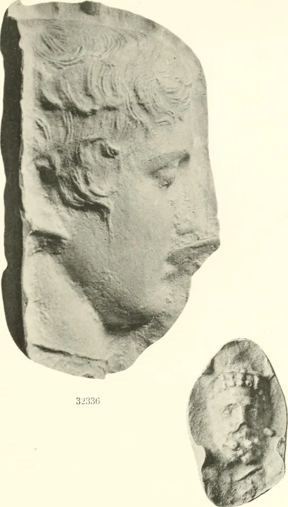 An illustration from Greek moulds, 1903, leaf 118