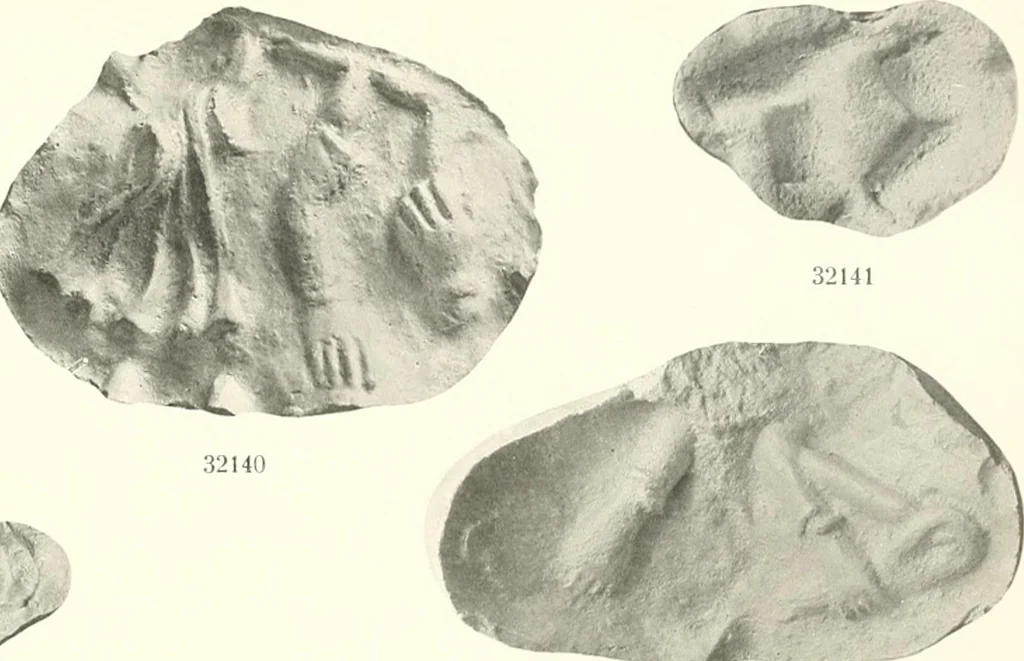 An illustration from Greek moulds, 1903, leaf 140
