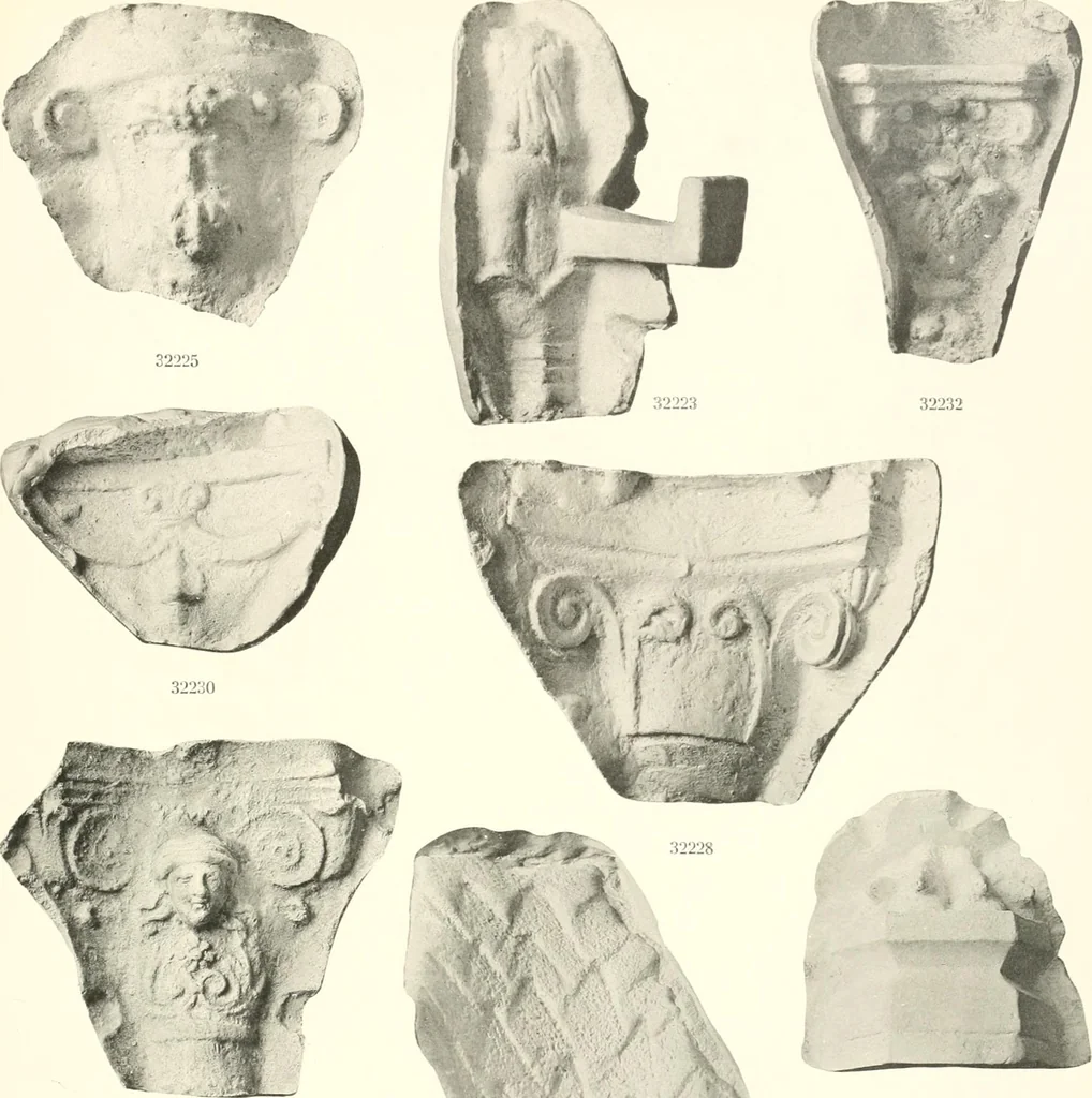 An illustration from Greek moulds, 1903, leaf 148