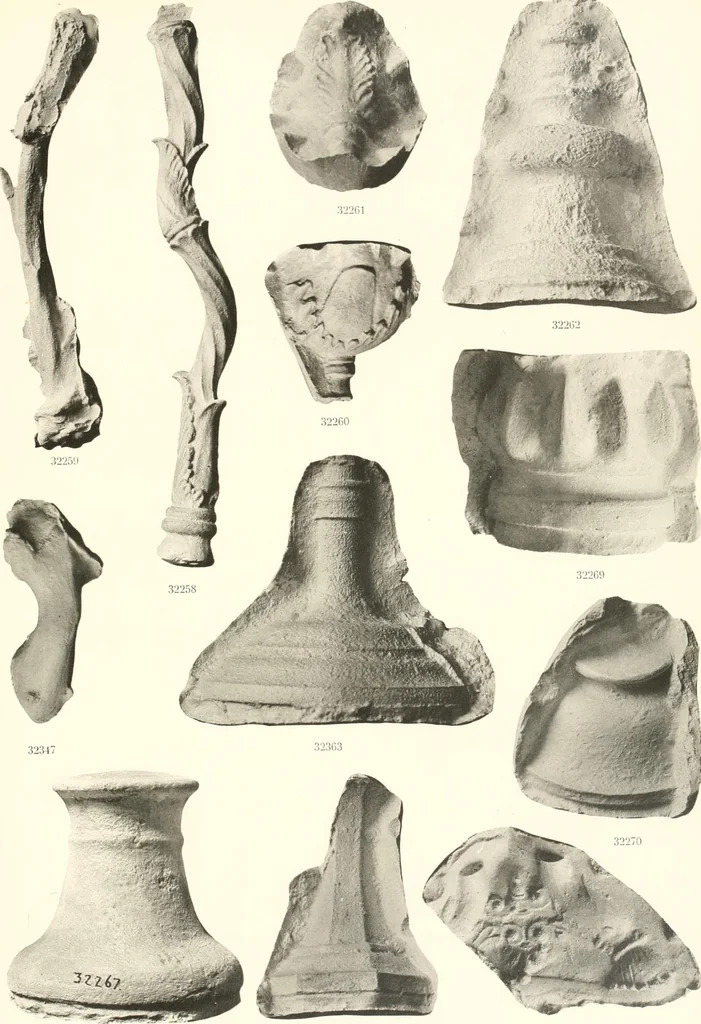 An illustration from Greek moulds, 1903, leaf 152