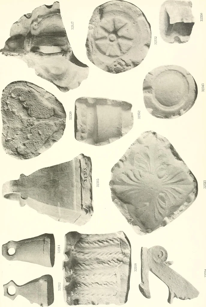 An illustration from Greek moulds, 1903, leaf 156