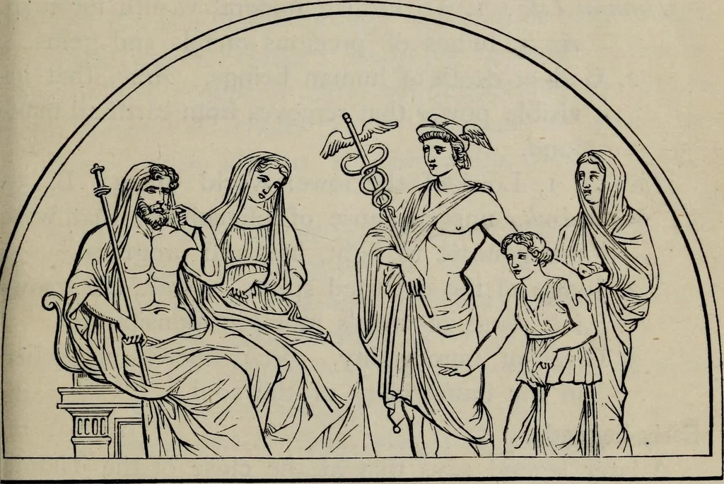 An illustration from Greek mythology systematized, 1880, leaf 101
