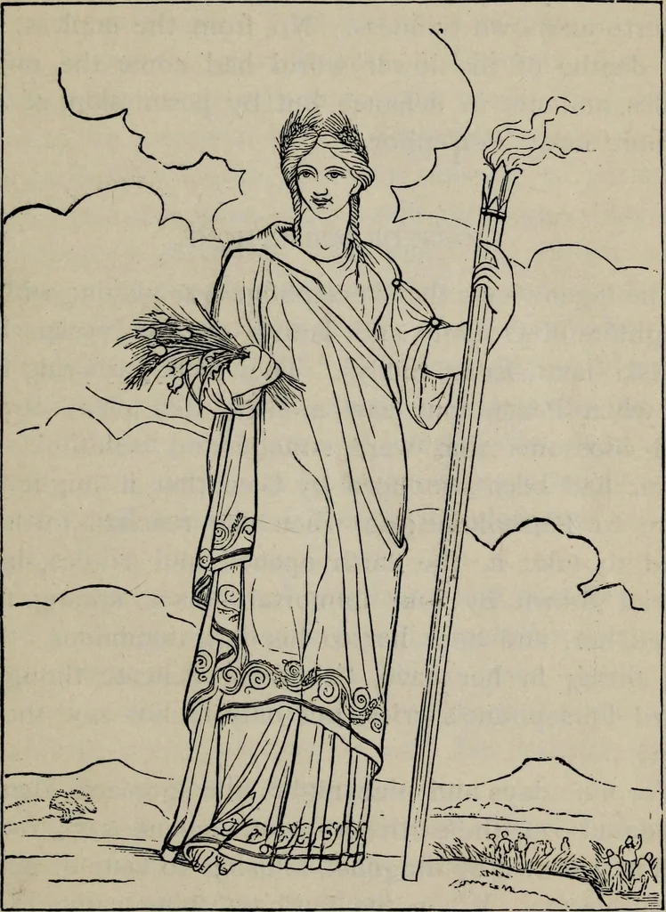 An illustration from Greek mythology systematized, 1880, leaf 107