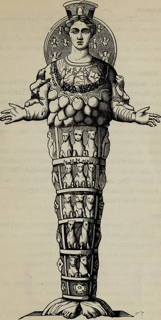 An illustration from Greek mythology systematized, 1880, leaf 165