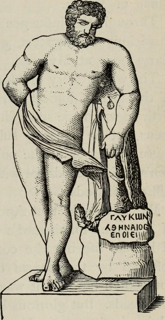 An illustration from Greek mythology systematized, 1880, leaf 211