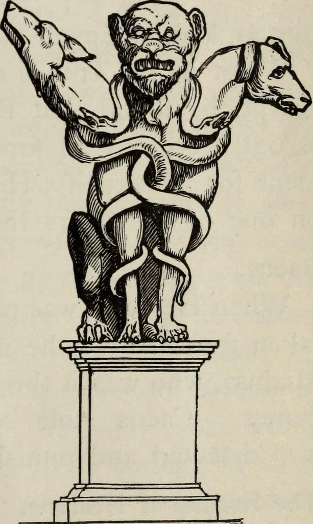 An illustration from Greek mythology systematized, 1880, leaf 217