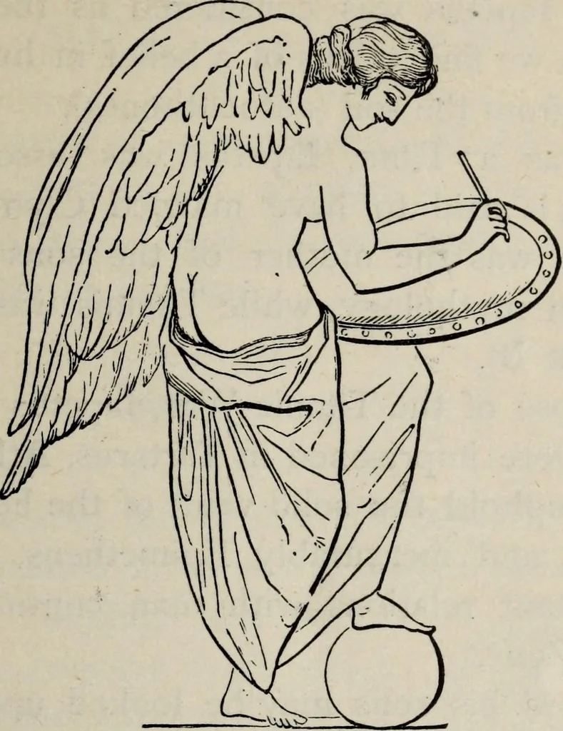 An illustration from Greek mythology systematized, 1880, leaf 267