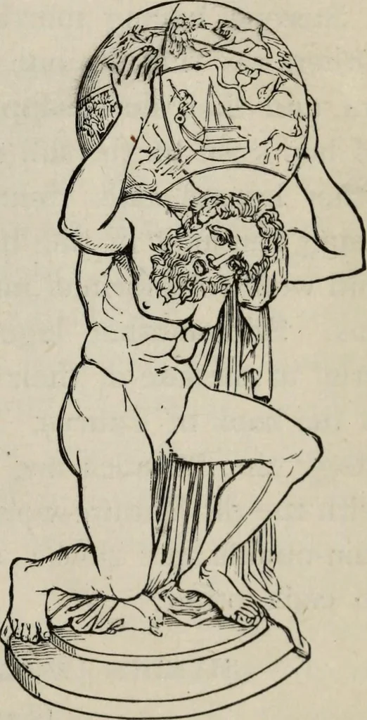 An illustration from Greek mythology systematized, 1880, leaf 269