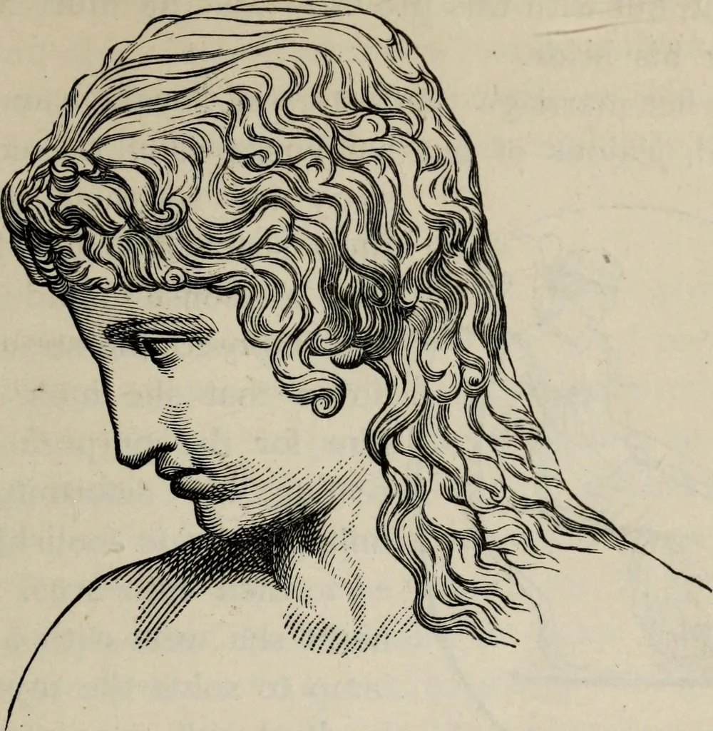 An illustration from Greek mythology systematized, 1880, leaf 295