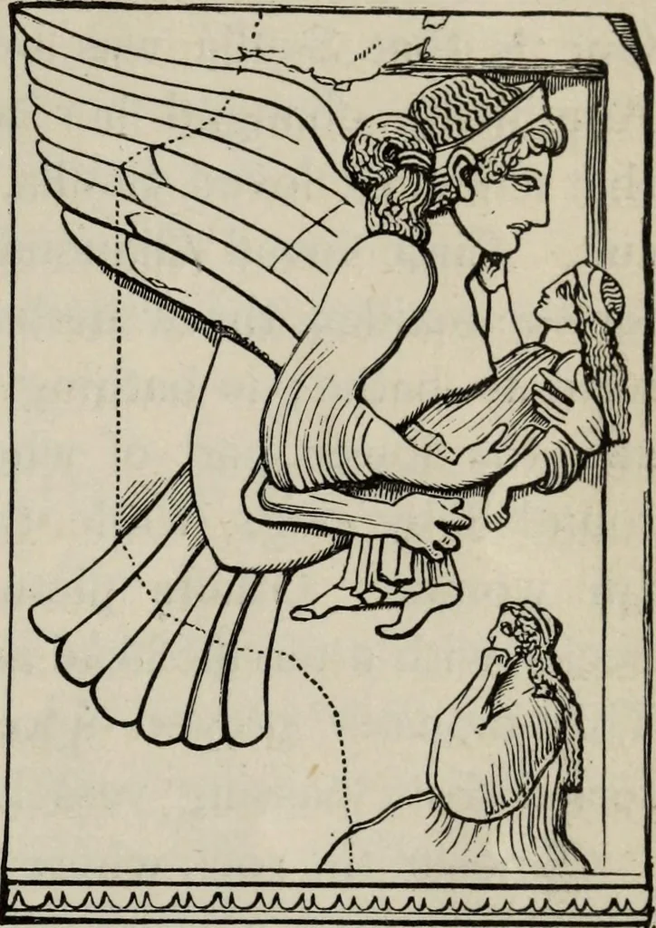 An illustration from Greek mythology systematized, 1880, leaf 303