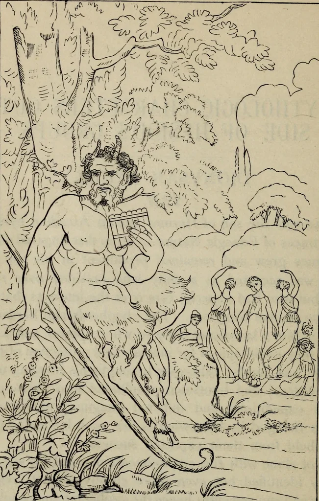 An illustration from Greek mythology systematized, 1880, leaf 332