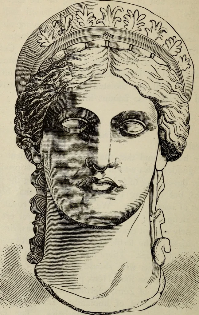 An illustration from Greek mythology systematized, 1880, leaf 94