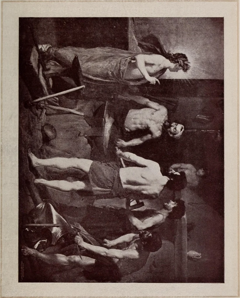 An illustration from Greek myths and their art;, 1907, leaf 111