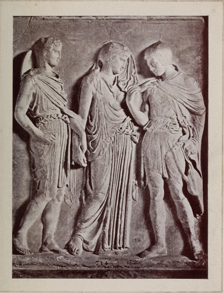 An illustration from Greek myths and their art;, 1907, leaf 209