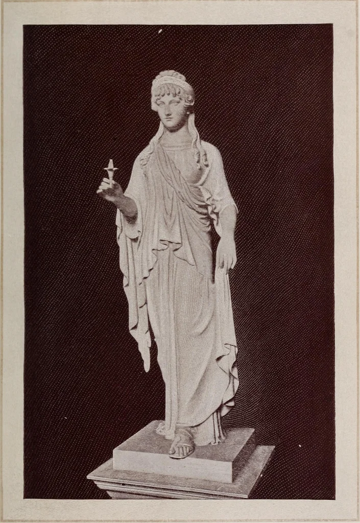 An illustration from Greek myths and their art;, 1907, leaf 67
