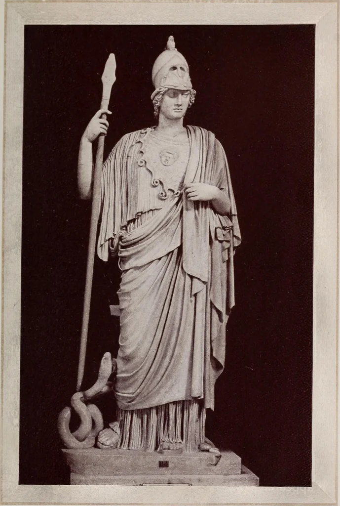 An illustration from Greek myths and their art;, 1907, leaf 81
