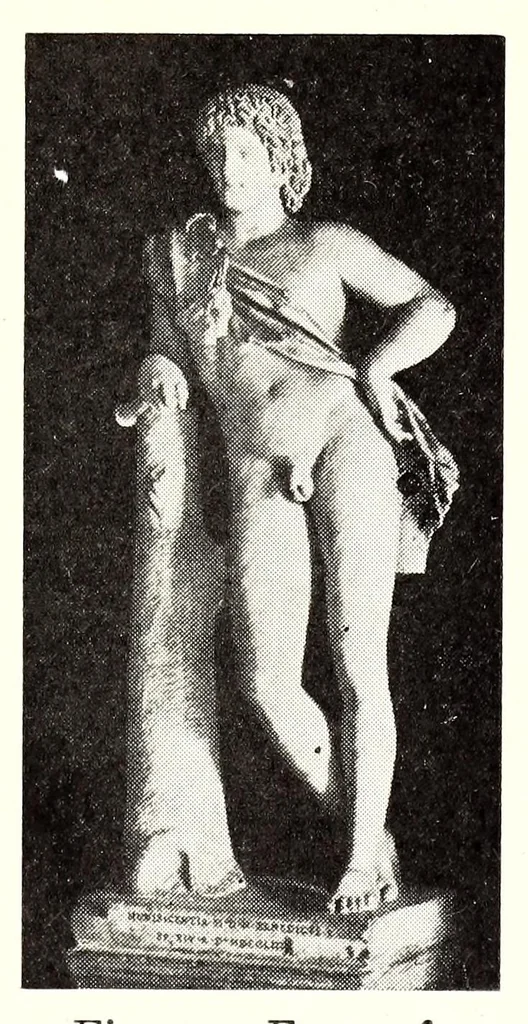 An illustration from Greek and Roman mythology, 1917, leaf 213
