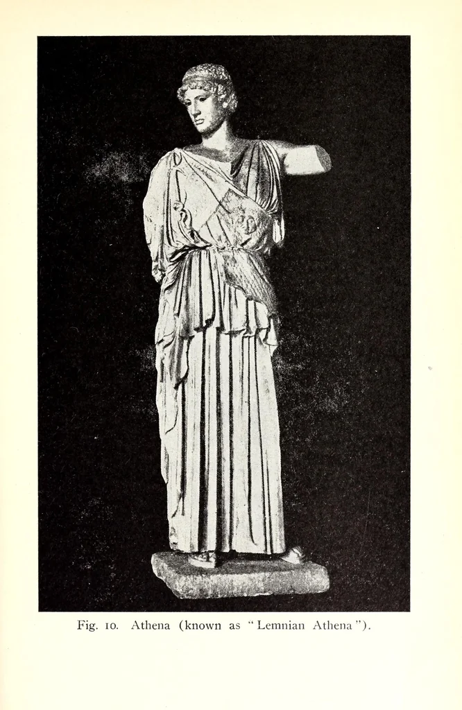 An illustration from Greek and Roman mythology, 1917, leaf 73