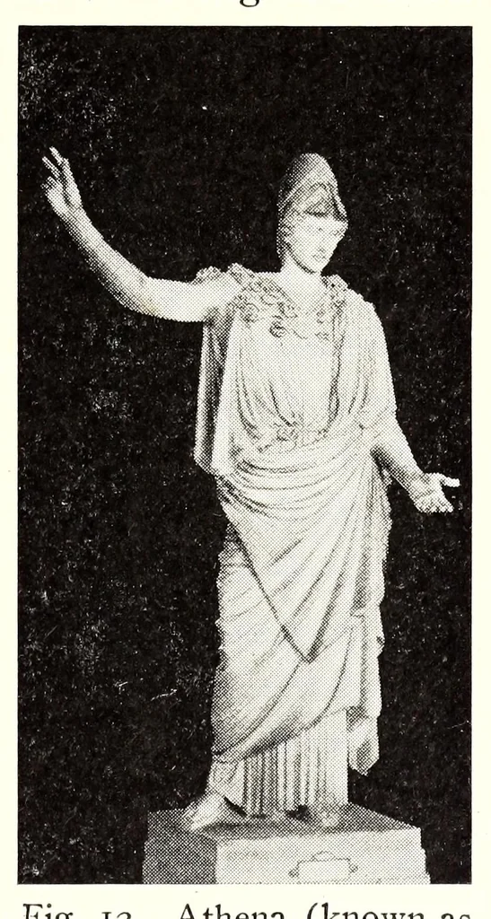 An illustration from Greek and Roman mythology, 1917, leaf 77