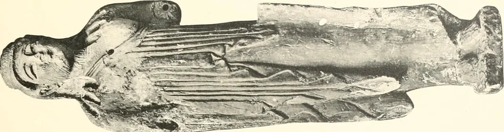 An illustration from Greek sculpture, 1903, leaf 110