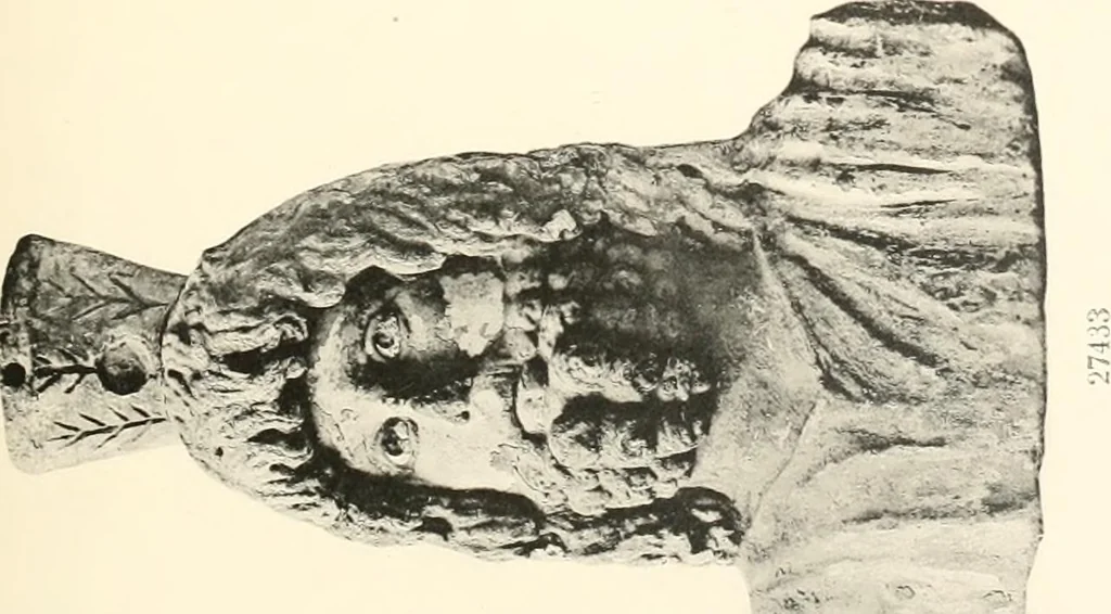 An illustration from Greek sculpture, 1903, leaf 112