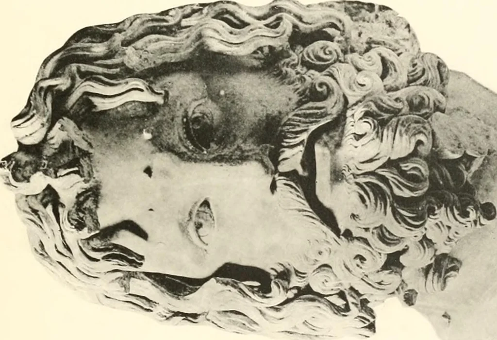 An illustration from Greek sculpture, 1903, leaf 112