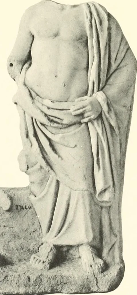 An illustration from Greek sculpture, 1903, leaf 114