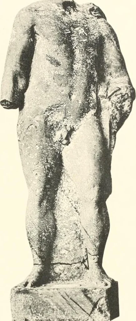 An illustration from Greek sculpture, 1903, leaf 116