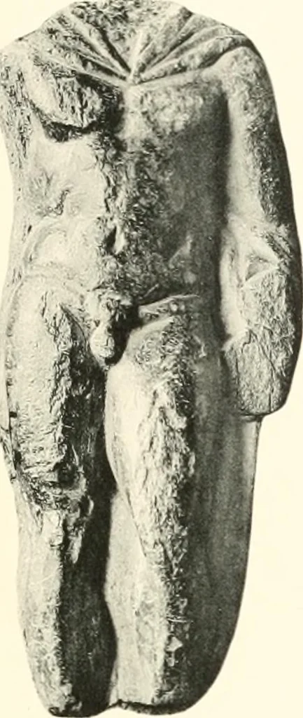 An illustration from Greek sculpture, 1903, leaf 118