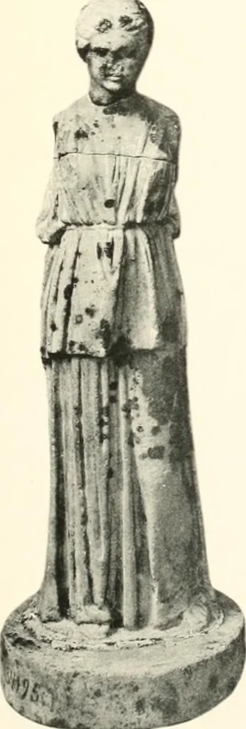 An illustration from Greek sculpture, 1903, leaf 118