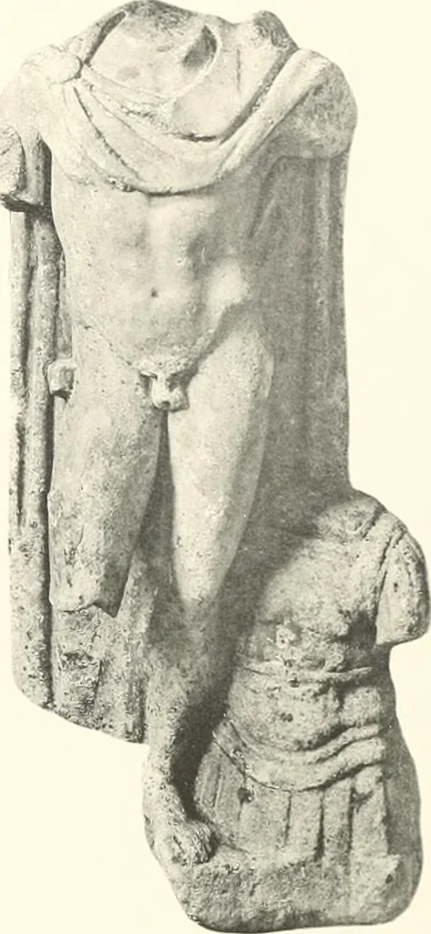 An illustration from Greek sculpture, 1903, leaf 118