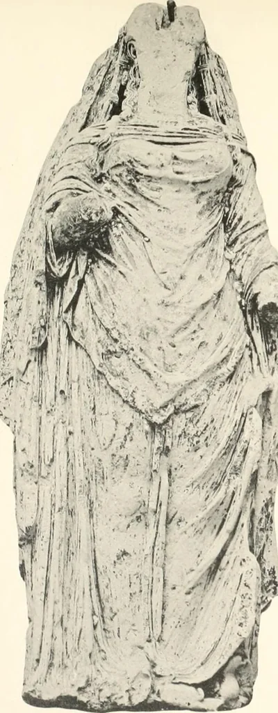 An illustration from Greek sculpture, 1903, leaf 124