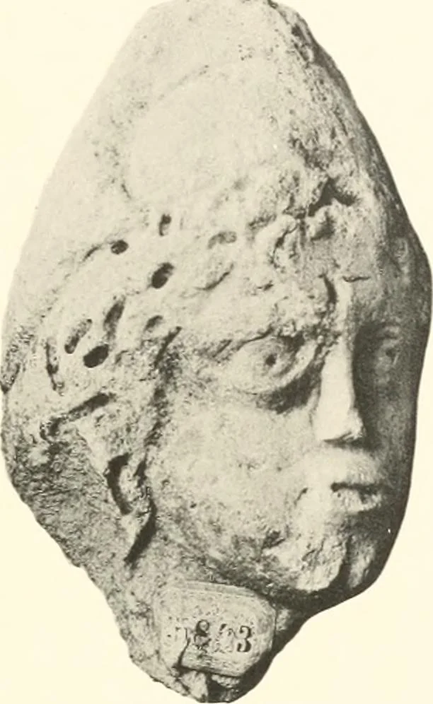 An illustration from Greek sculpture, 1903, leaf 130