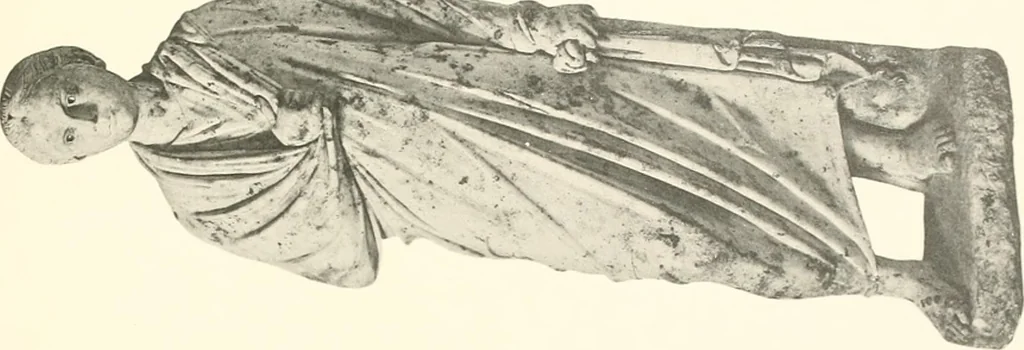 An illustration from Greek sculpture, 1903, leaf 132