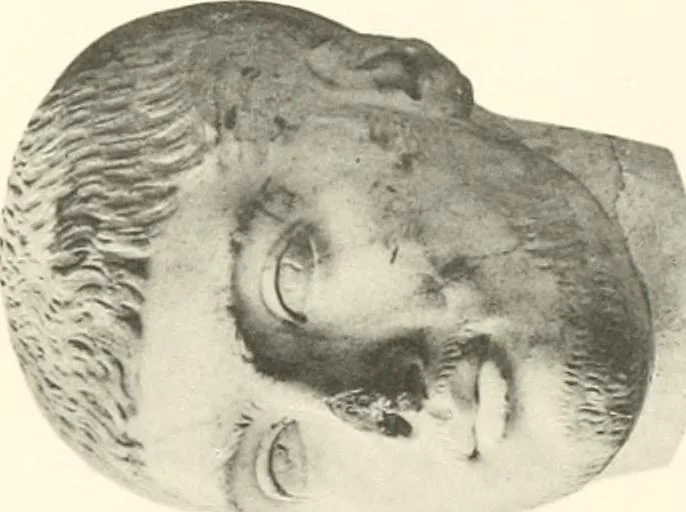 An illustration from Greek sculpture, 1903, leaf 132