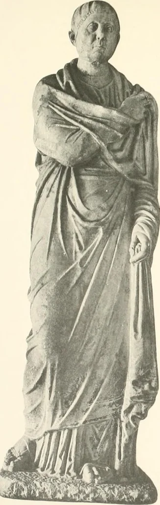 An illustration from Greek sculpture, 1903, leaf 132