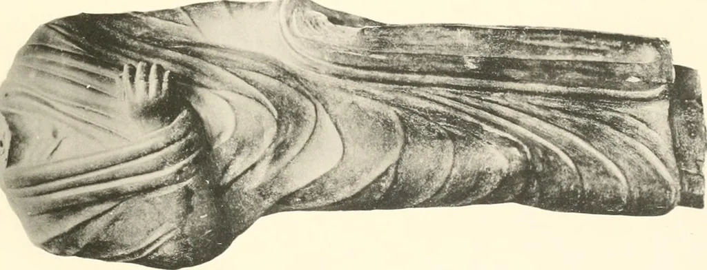 An illustration from Greek sculpture, 1903, leaf 134