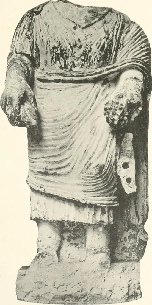An illustration from Greek sculpture, 1903, leaf 136
