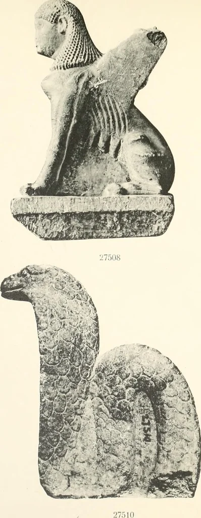An illustration from Greek sculpture, 1903, leaf 140
