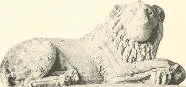 An illustration from Greek sculpture, 1903, leaf 142