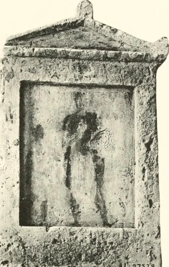 An illustration from Greek sculpture, 1903, leaf 144