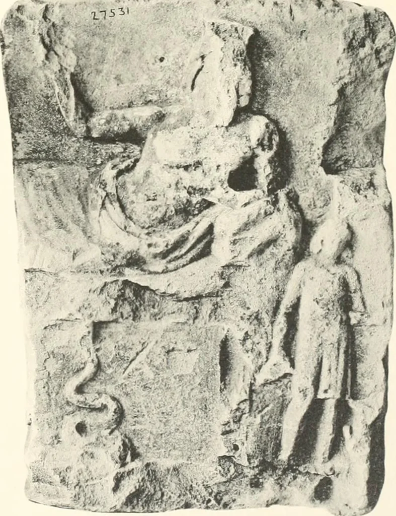 An illustration from Greek sculpture, 1903, leaf 144