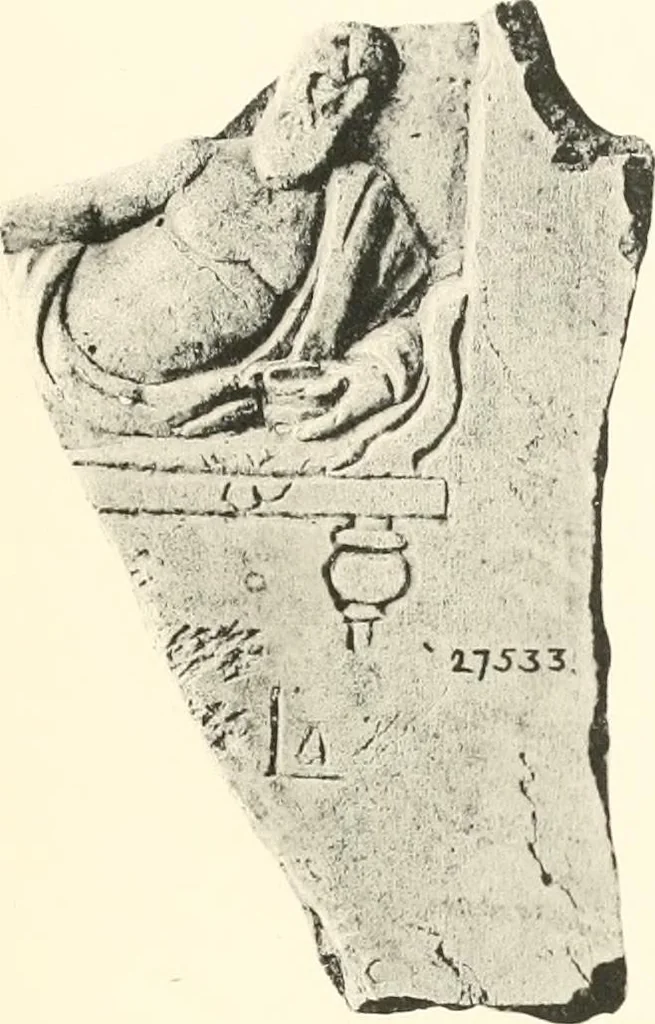 An illustration from Greek sculpture, 1903, leaf 146